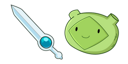 Adventure Time Fern Finn Sword Cursor