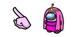 Among Us Princess Bubblegum Cursor