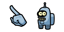 Among Us Bender Character Cursor