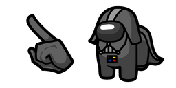 Among Us Darth Vader Character Cursor