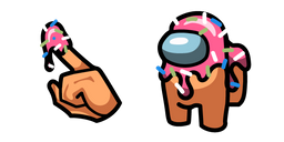 Among Us Donut Character Curseur