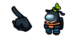 Among Us Goofy Character Cursor