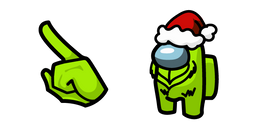 Among Us Grinch Character Cursor