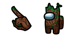 Among Us Groot Character Cursor