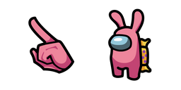 Among Us Hanako-kun Mokke Character Cursor