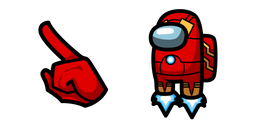 Among Us Iron Man Character Curseur