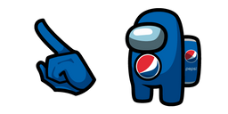 Among Us Pepsi Character Cursor