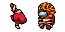 Among Us Pharaoh Mummy Character Cursor