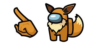 Among Us Eevee Character cursor