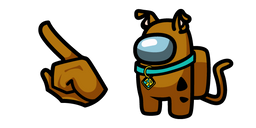 Among Us Scooby-Doo Character Cursor