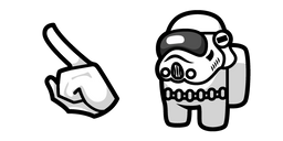 Among Us Stormtrooper Character Cursor