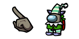 Among Us Tan Elf Character Cursor