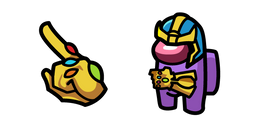 Among Us Thanos Character Cursor