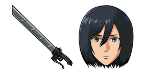 Attack on Titan Mikasa Ackerman Cursor