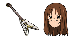K-ON Sawako Yamanaka and Guitar Cursor