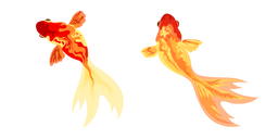 Aquarelle Goldfish Cursor