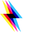 CMYK Lightning Bolt Pointer