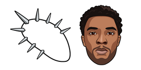 Black Panther T'Challa Boseman Cursor