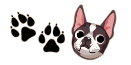 Boston Terrier Dog Cursor
