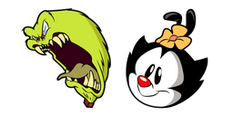 Animaniacs Dot Warner and Her Pet Cursor