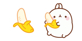 Molang and Banana Cursor