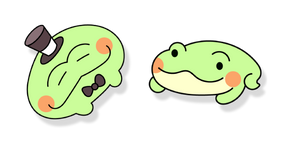 Chikn Nuggit Frog Cursor