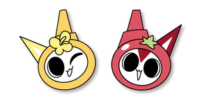 Chikn Nuggit Katsup and Meowstard Cursor