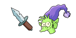 Disenchantment Elfo and Dagger Cursor