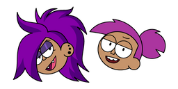 OK K.O.! Let's Be Heroes Enid Mettle and Turbo Enid Cursor