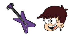 The Loud House Luna Loud and Guitar Cursor