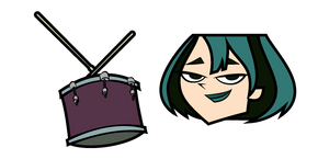 Total Drama Gwen and Drum Cursor