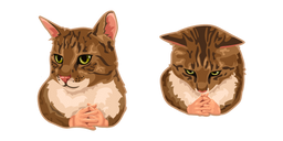 Cat with Hands Meme Cursor