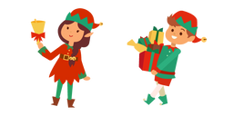 Christmas Elves Cursor