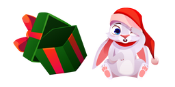Christmas Rabbit Cursor