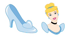 Cinderella and Glass Slipper Cursor