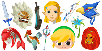 The Legend of Zelda collection
