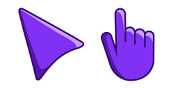 Blue Violet Cursor