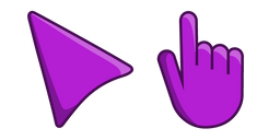 Dark Purple Orchid Cursor