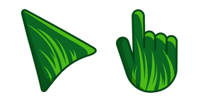 Green Grass in Forest Cursor