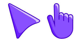 Medium Slate Blue Cursor
