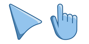 Pale Blue Cursor