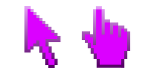 Fuchsia Pixel Curseur