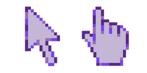 Lavender Pixel Cursor