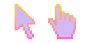Sky Sunset Pixel Curseur