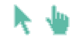 Statue of Liberty Green Pixel Cursor