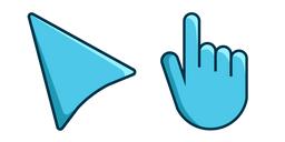 Picton Blue Cursor