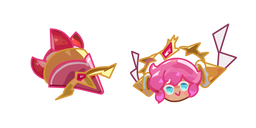 Cookie Run Strawberry Crepe Cookie Cursor