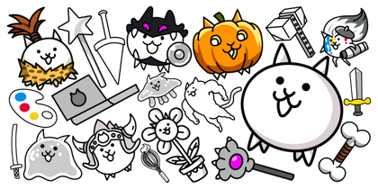 The Battle Cats collection