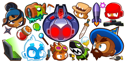 Bloons Tower Defense collection