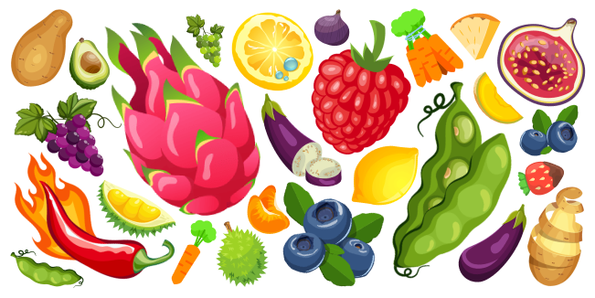 Fruits and Vegetables